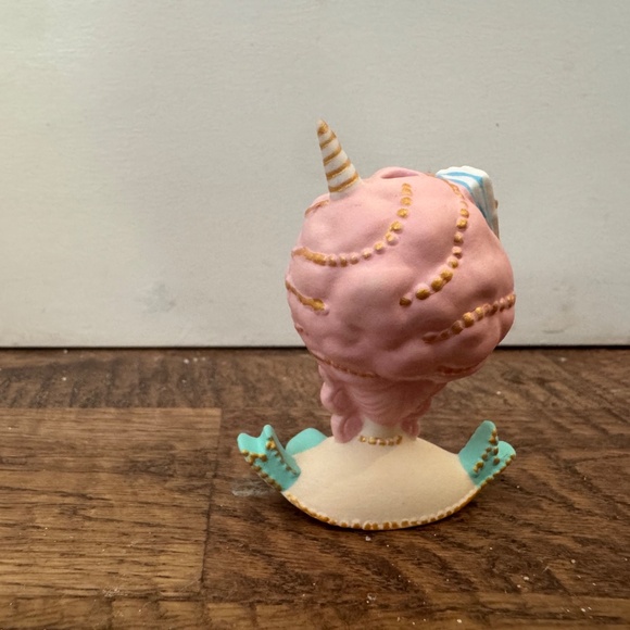 New in Box Glitterville Birthday Cake Topper Candle Holder 2" Marie Sweet - Picture 6 of 6